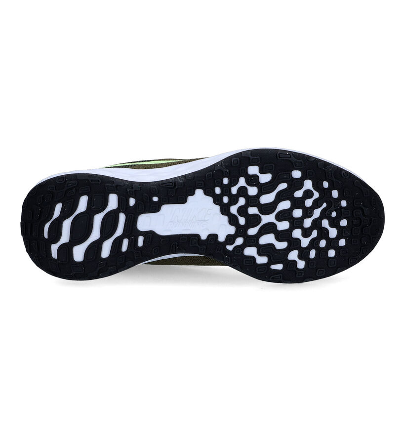 Nike Revolution 6 Baskets en Kaki pour filles, garçons (316286)