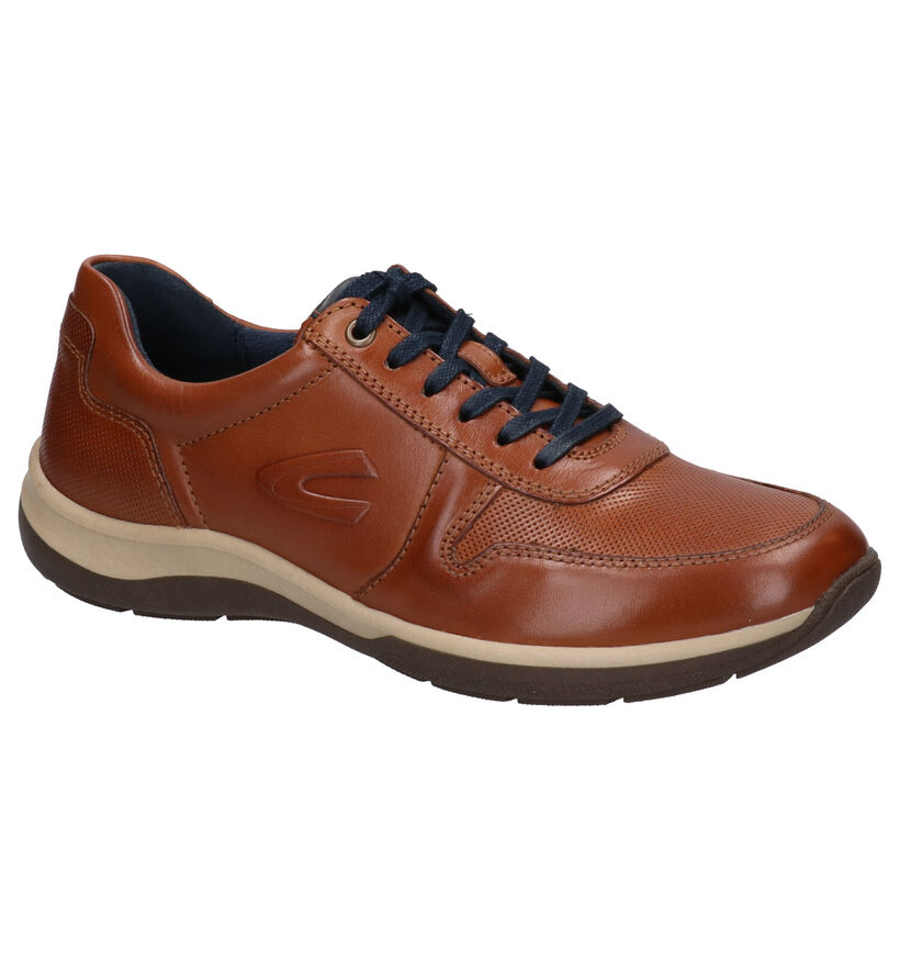 Cognac Veterschoenen Camel Active Path in leer (271300)