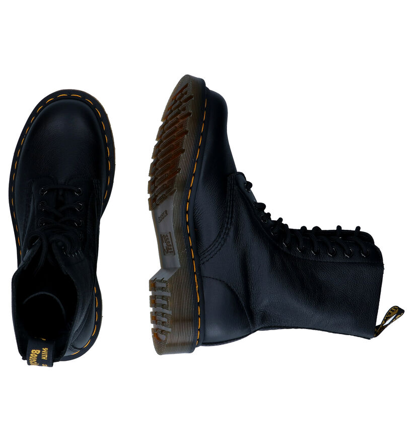 Dr. Martens 1490 Zwarte Boots in leer (312405)