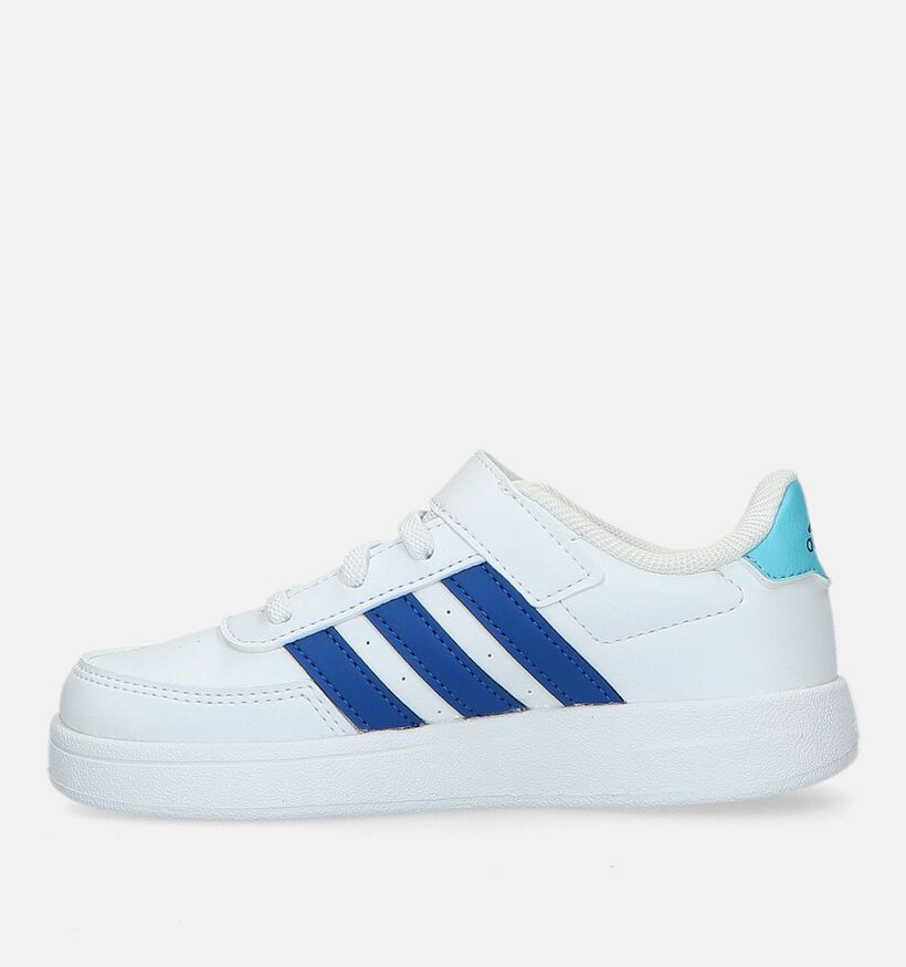 adidas Breaknet 2.0 EL Baskets en Blanc pour filles, garçons (326880) - pour semelles orthopédiques