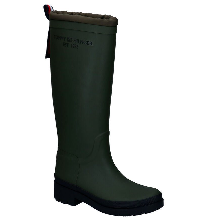 Tommy Hilfiger Bottes de pluie en Kaki en synthétique (295181)