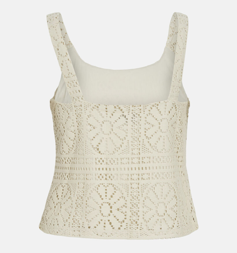 Vila Merinda D&eacute;bardeur en Beige pour femmes (374284)