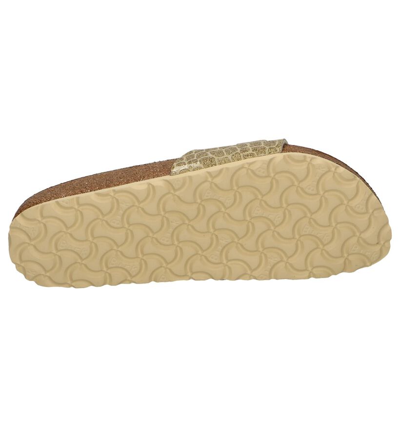 Birkenstock Madrid Birko-Flor Nu-pieds en Blanc pour femmes (338044)