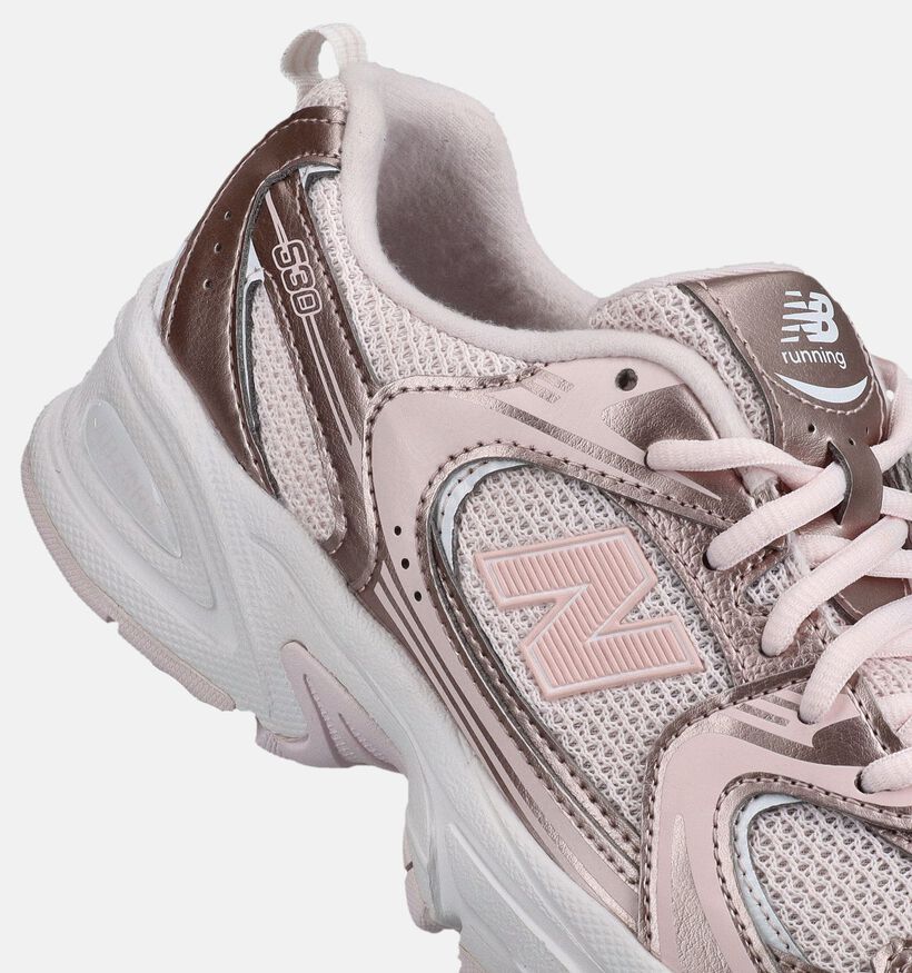 New Balance 530 Rose golden Sneakers voor meisjes (375202) - geschikt voor steunzolen