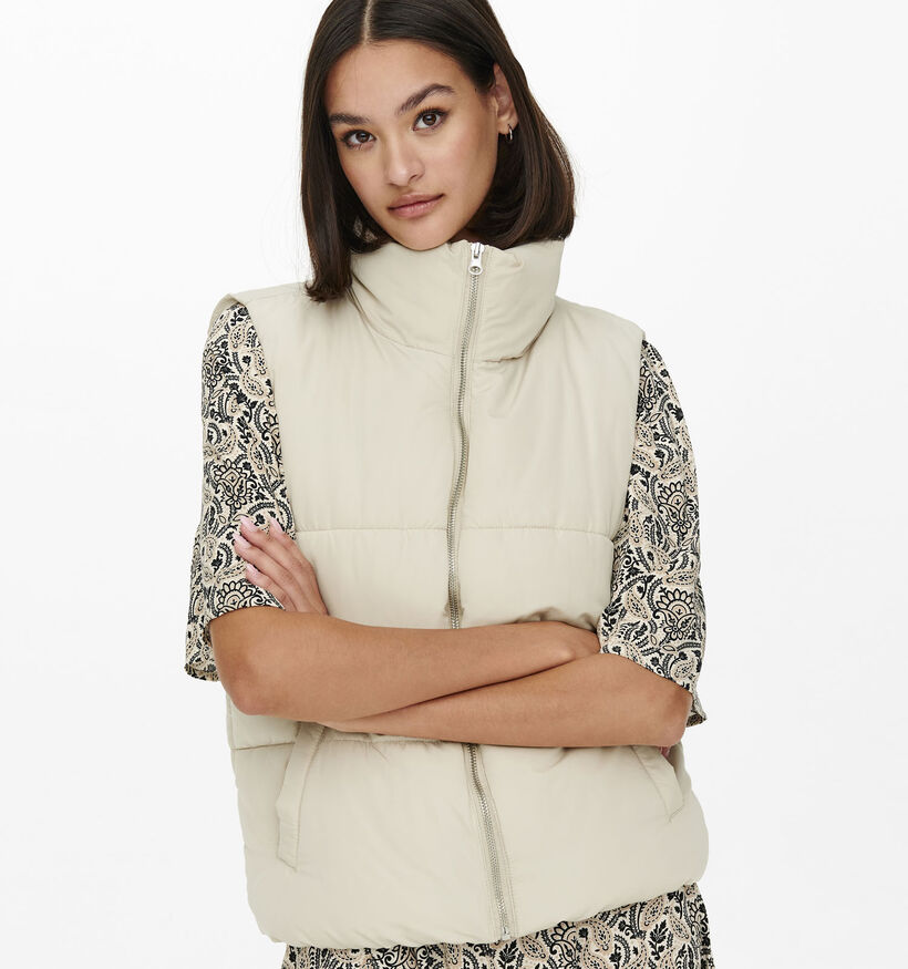 JDY New Erica Manteaux courts en Beige pour femmes (359860)