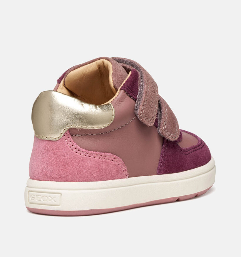 Geox Biglia Roze Hoge schoenen voor meisjes (360373) - geschikt voor steunzolen