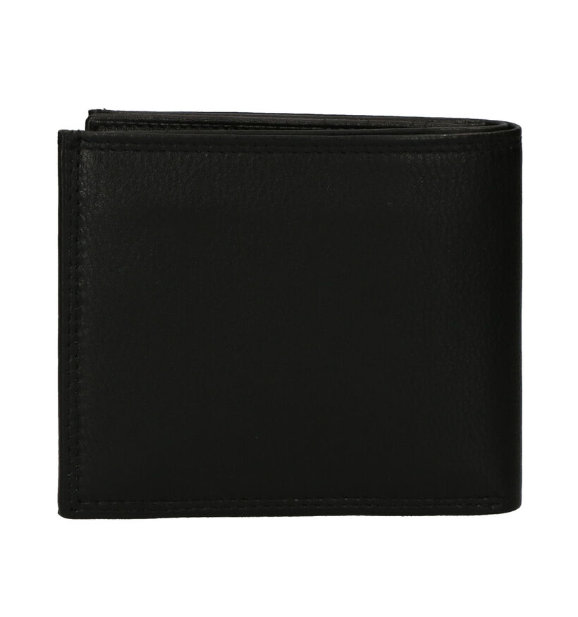 Euro-Leather Zwarte Portefeuille in leer (279374)