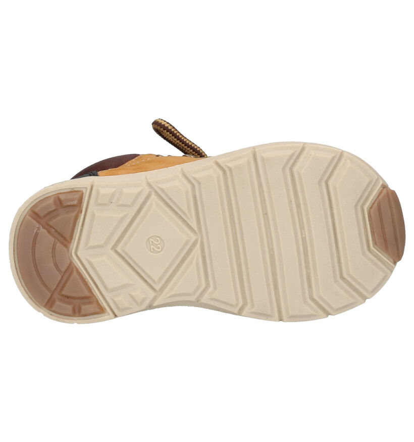 Milo & Mila Chaussures hautes en Cognac en faux fur (261382)