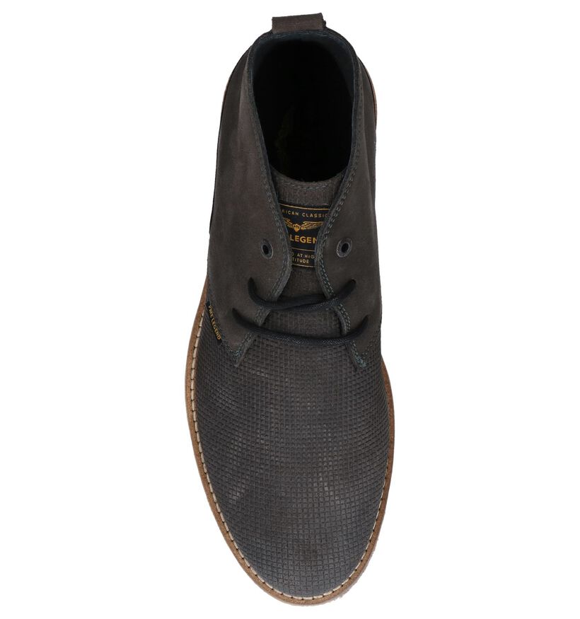 Taupe Hoge Schoenen PME Legend in daim (232255)