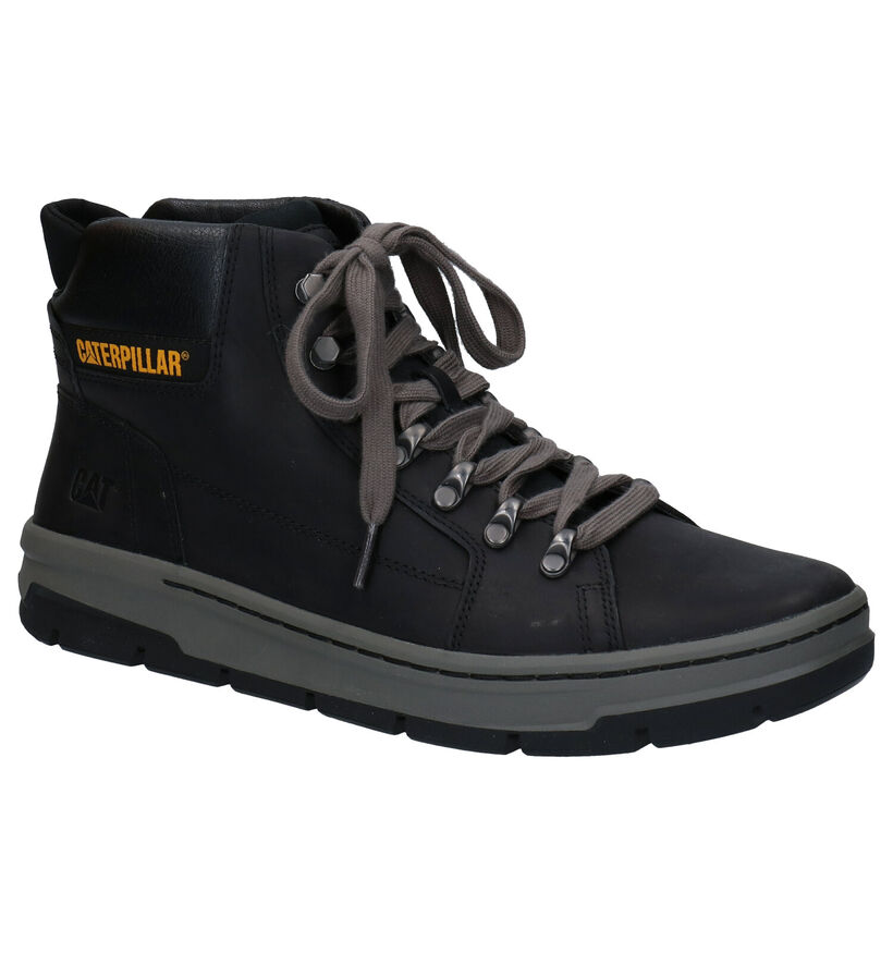 Caterpillar Irondale Zwarte Bottines in leer (282657)