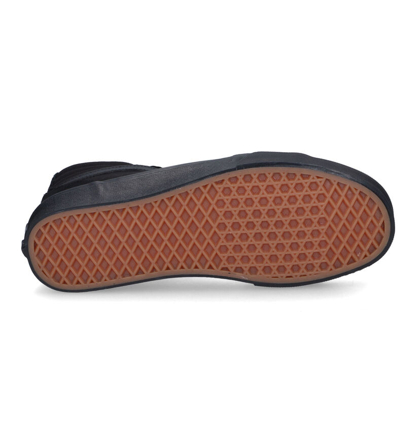 Vans Filmore Hi Zwarte Sneakers in daim (321111)