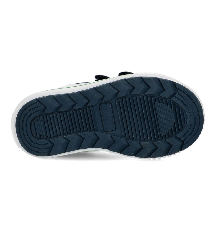 Safety Jogger Lifestyle Chaussures à velcro en Bleu pour garçons (320767) - pour semelles orthopédiques