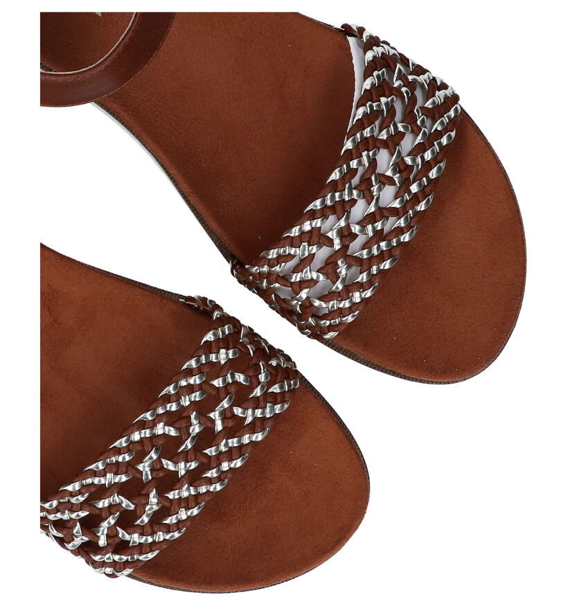 Sprox Cognac Sandalen in kunstleer (292583)