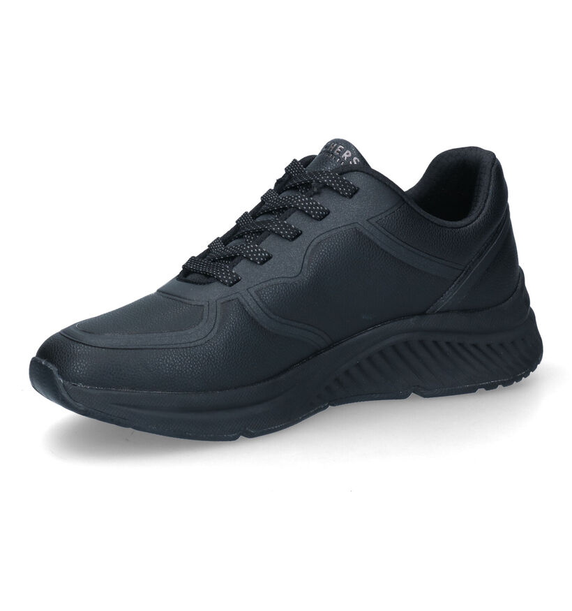 Skechers Arch Fit Baskets en Noir pour femmes (318166) - pour semelles orthopédiques