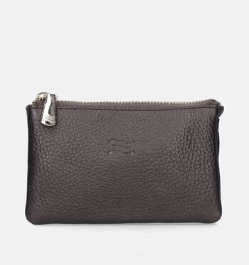 Crinkles Portemonnees Zwart/Oranje/Beige/Cognac/Bruin/Taupe/Blauw/Groen