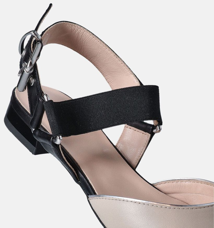 NeroGiardini Ballerines slingback en Noir pour femmes (355960)