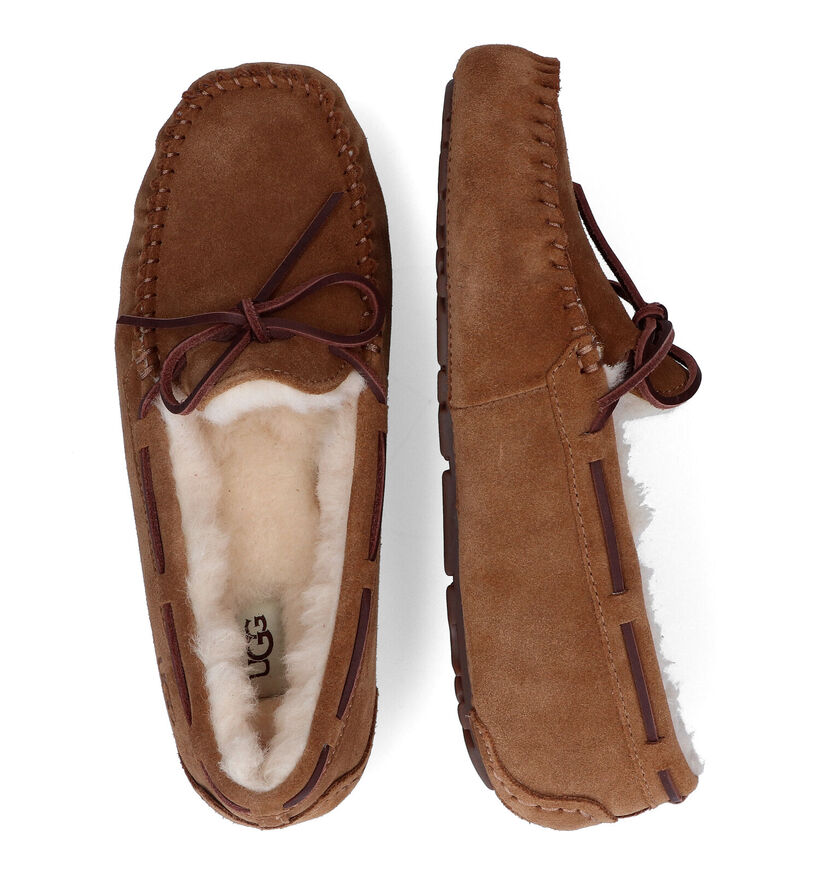 UGG Dakota Pantoufles en Cognac en daim (313755)