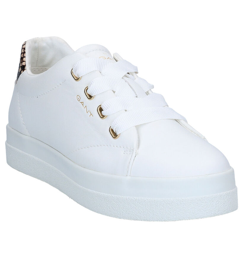 Gant Avona Witte Sneakers in leer (287485)