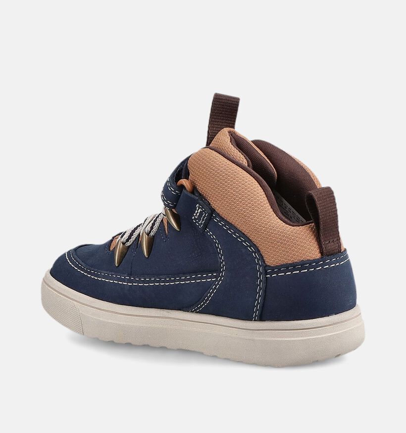 Timberland Lisbon Street Blauwe/Bruine Sneakers voor jongens (377376)
