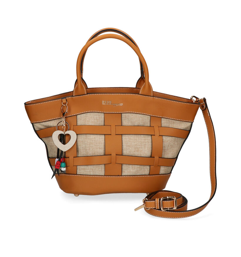 Pepe Moll Cognac Handtas in kunstleer (310886)