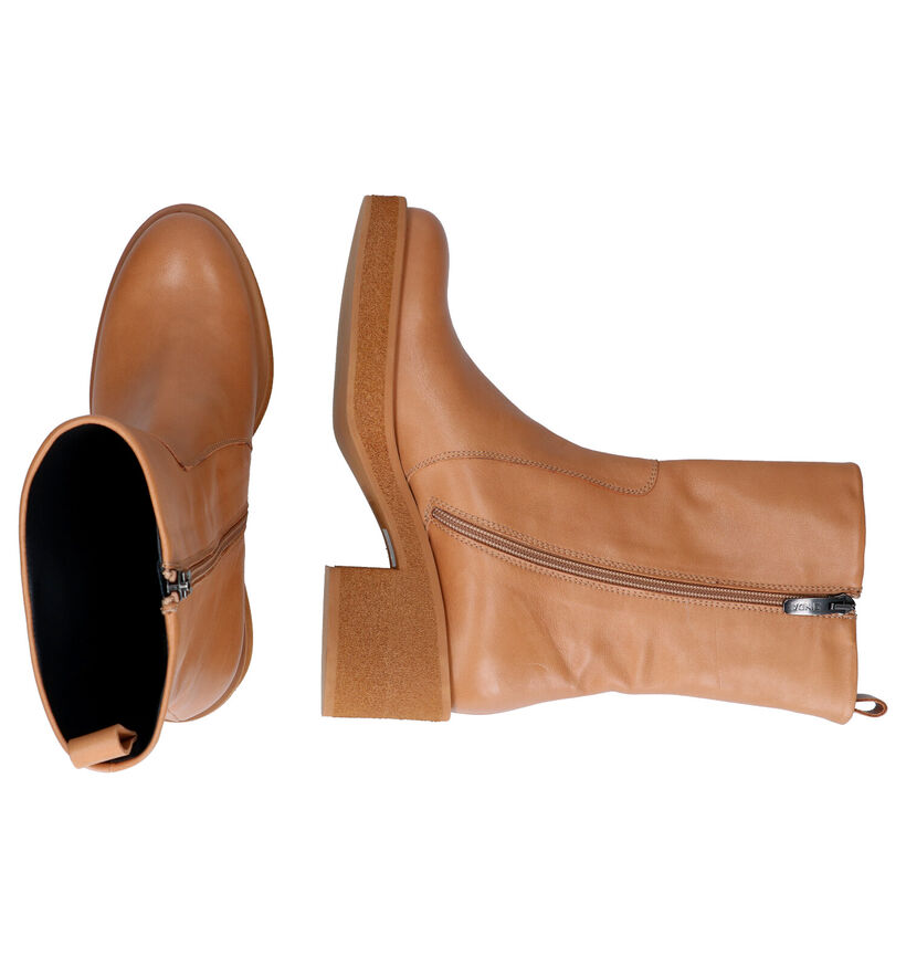 Zinda Bottes courtes en Camel pour femmes (298905)