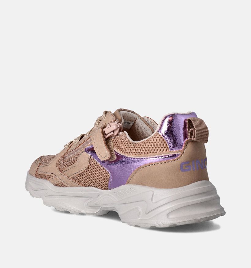 Vingino Taupe Sneakers voor meisjes (357511) - geschikt voor steunzolen