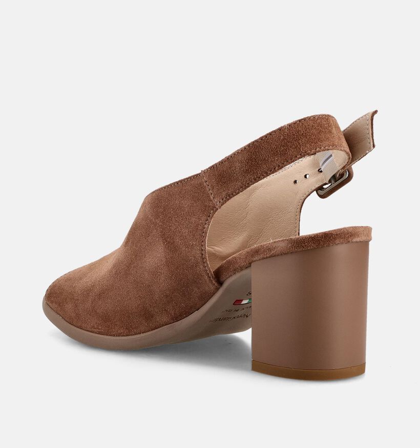NeroGiardini Bruine Slingback Pumps voor dames (373376)