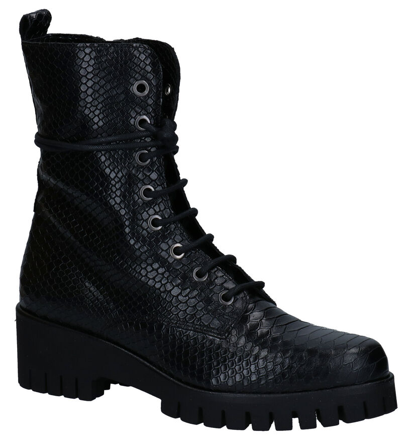 Sweet Lemon Damia Bottines en Noir en cuir (288505)