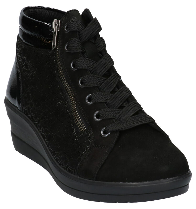 Remonte Zwarte Bottines in kunstleer (253745)