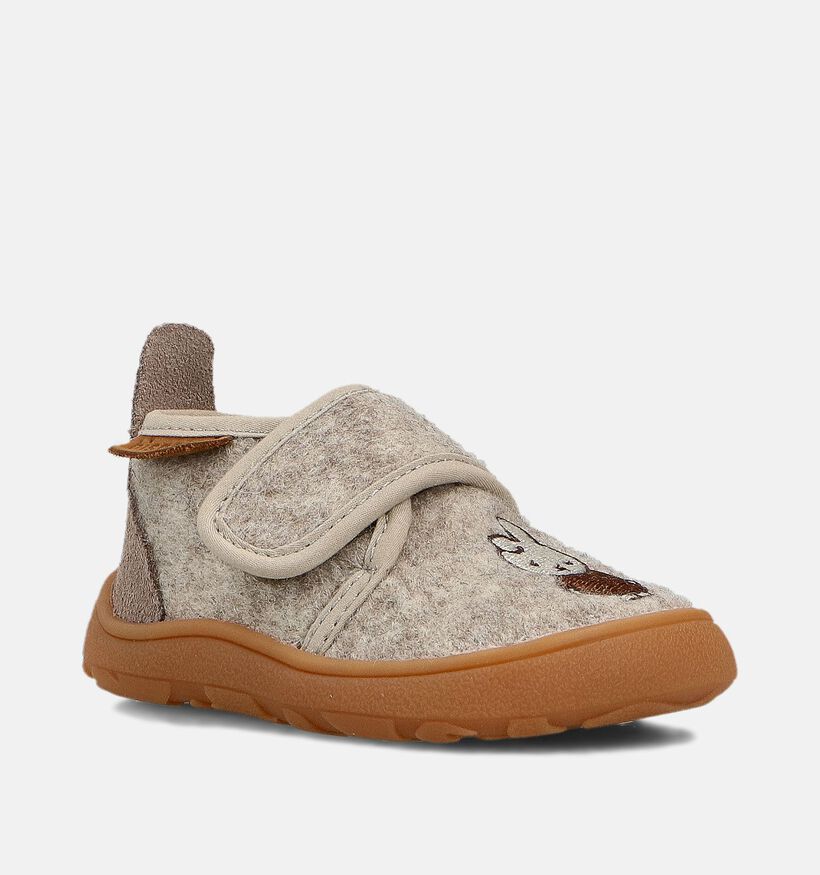 Bisgaard Nijntje Beige Pantoffels voor jongens, meisjes (364810) - geschikt voor steunzolen