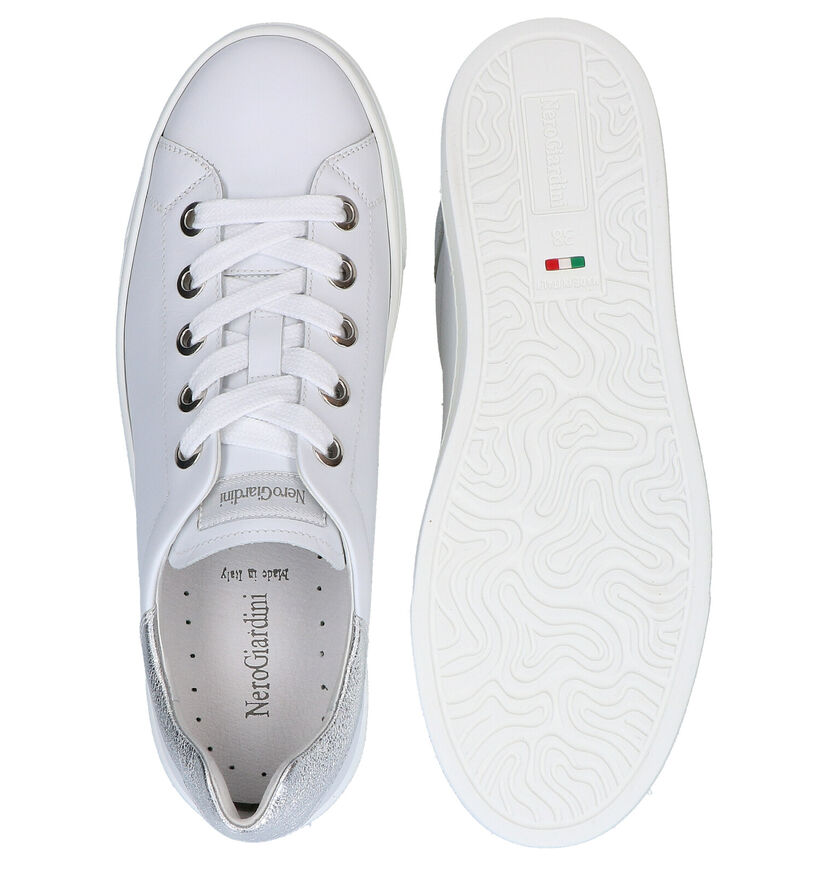 NeroGiardini Chaussures à lacets en Blanc en cuir (290049)