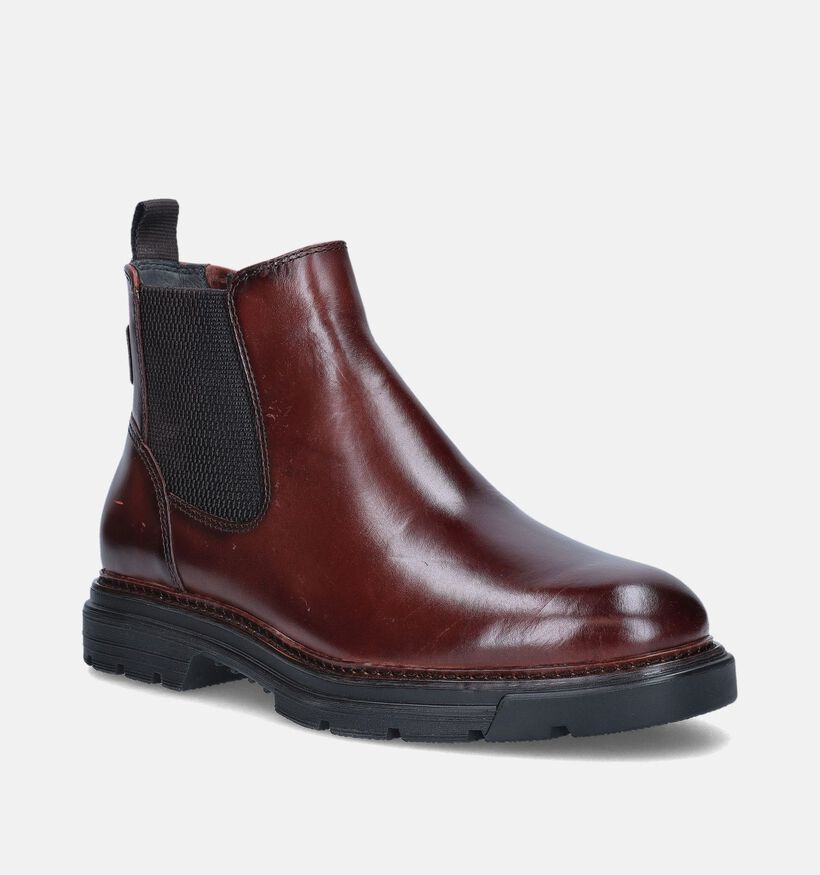 Tamaris Cognac Chelsea Boots voor heren (345473) - geschikt voor steunzolen