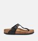 Birkenstock Gizeh Tongs en Noir pour femmes (369519)