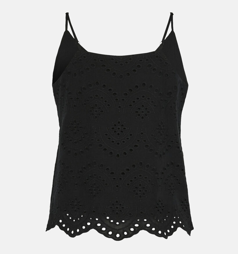 Pieces Vilde Zwart Topje voor dames (351106)