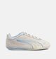 Puma Catch Sole Ecru/Lichtblauwe Sneakers voor dames (359146) - geschikt voor steunzolen