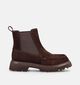 Tamaris Bottines Chelsea en Brun fonc&eacute; pour femmes (380800)
