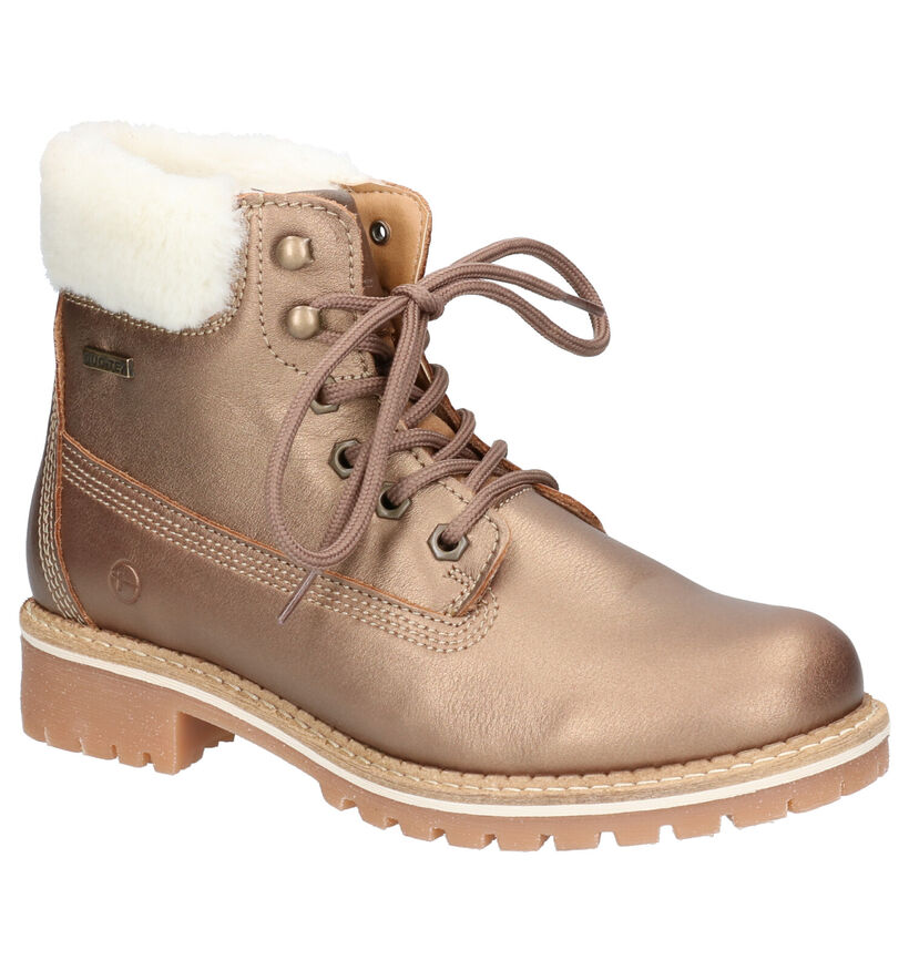 Tamaris Bronzen Boots in leer (257160)