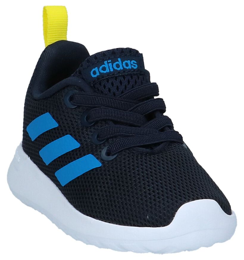 Blauwe Babysneakers adidas Lite Racer in kunstleer (221817)