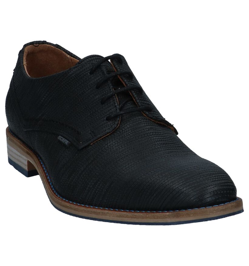 Scapa Chaussures habillées en Bleu foncé en cuir (270337)