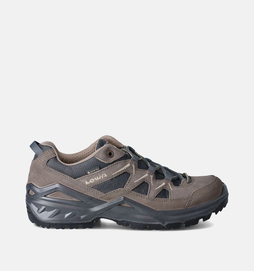 LOWA Sirkos EVO GTX Low Taupe Wandelschoenen voor heren (355734) - geschikt voor steunzolen