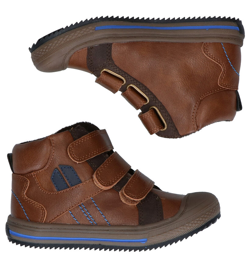 Sprox Chaussures hautes en Cognac en simili cuir (291372)