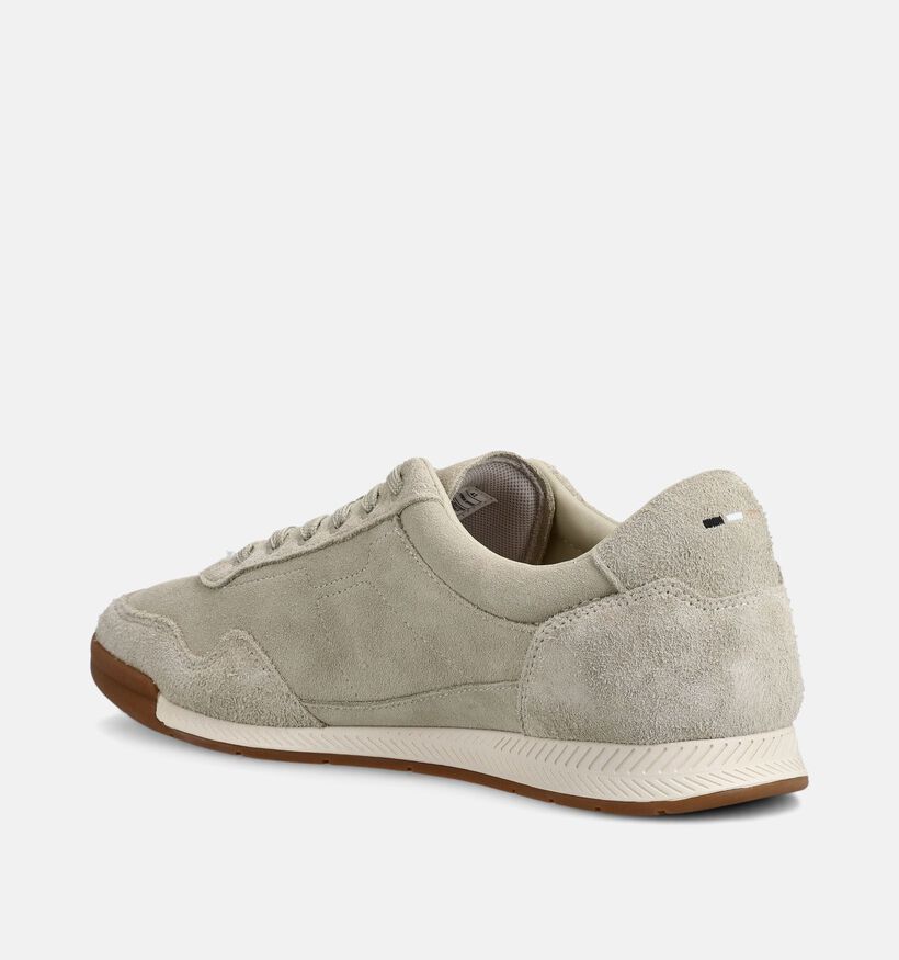 BOSS Chaussures &agrave; lacets en Beige pour hommes (369008) - pour semelles orthop&eacute;diques