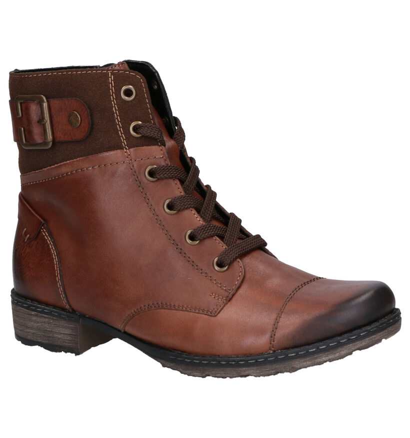 Remonte Cognac Boots in leer (260591)