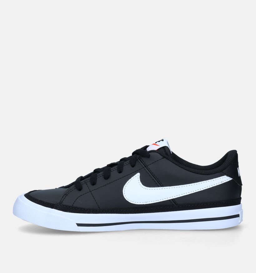 Nike Court Legacy GS Zwarte Sneakers voor meisjes, jongens (332201)