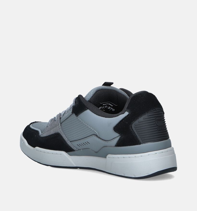 G-Star Attacc Cup Low M Grijze vVeterschoenen voor heren (345639) - geschikt voor steunzolen