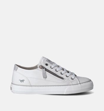 Veterschoenen wit