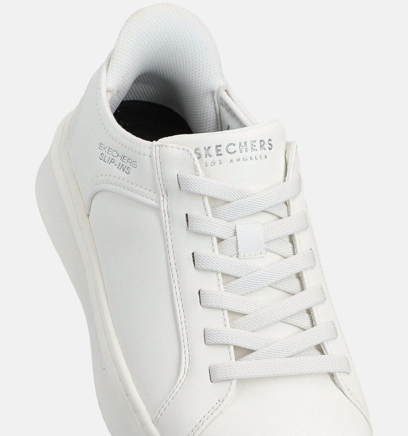 Skechers Court Break Double Vented Witte Sneakers voor heren (371068)