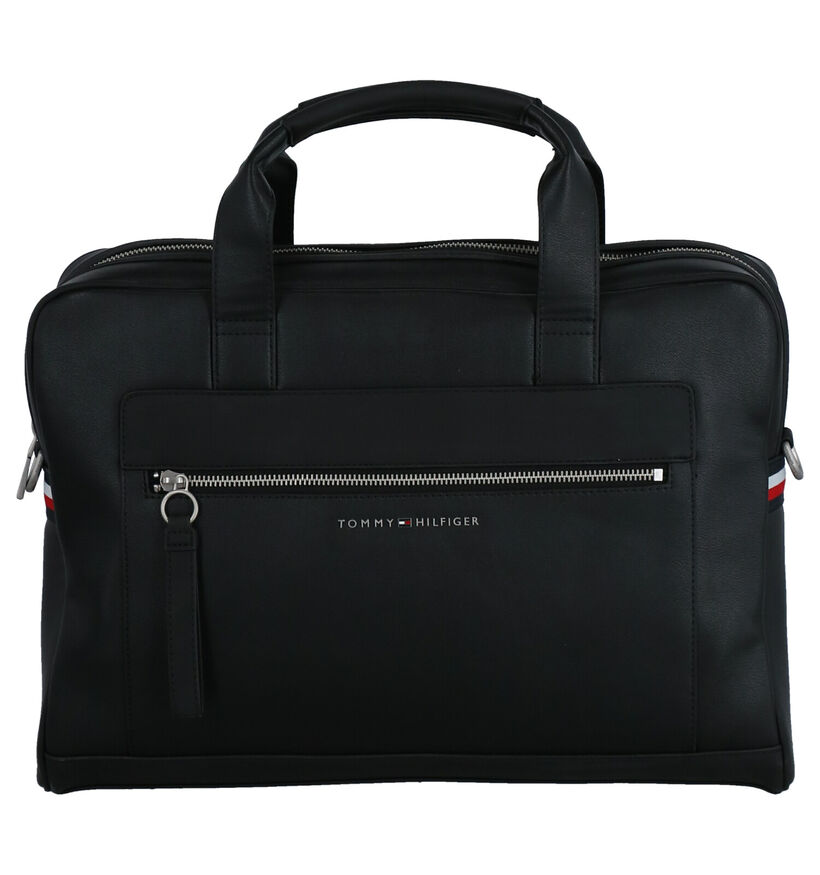 Tommy Hilfiger TH Metro Zwarte Laptoptas in kunstleer (264606)