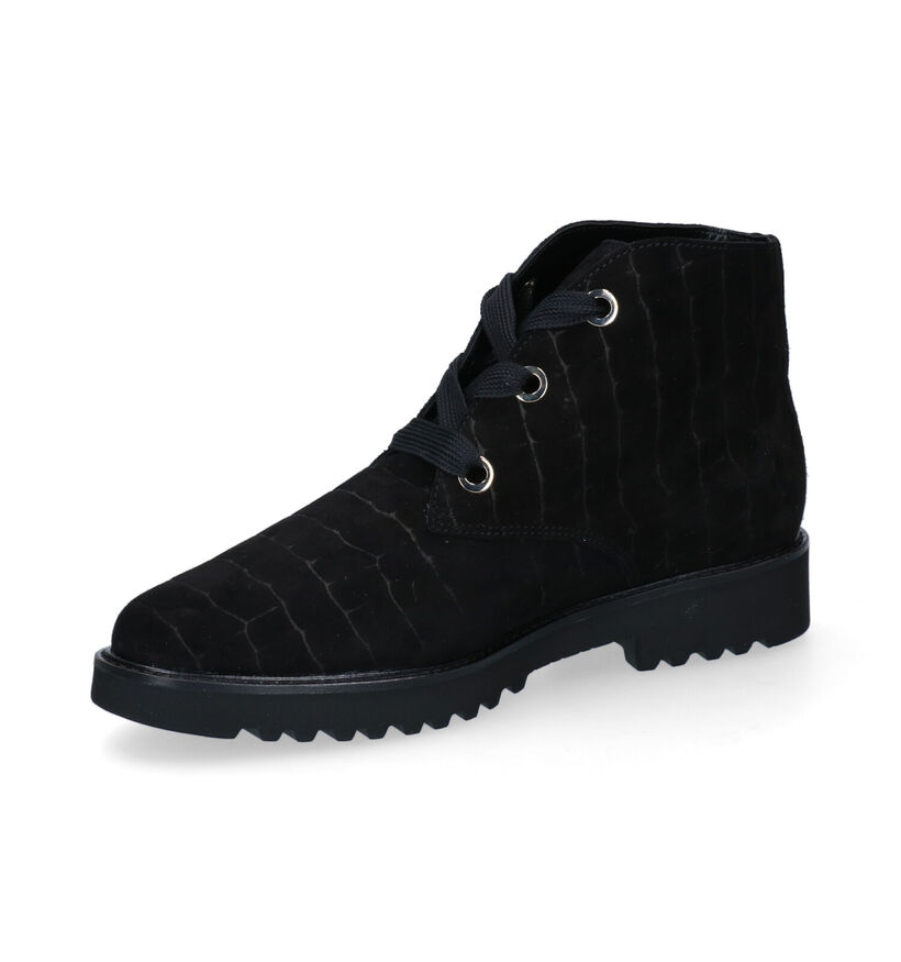 Mephisto Selma Bottillons en Noir pour femmes (298113) - pour semelles orthopédiques