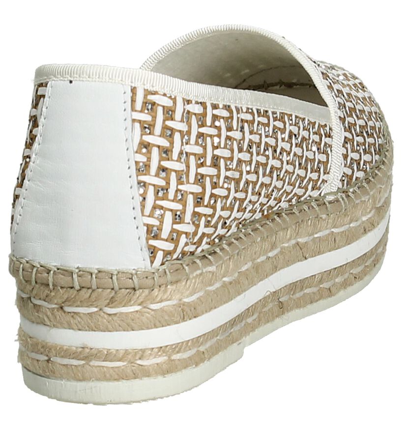 Vidorreta Espadrilles en Blanc en textile (194987)